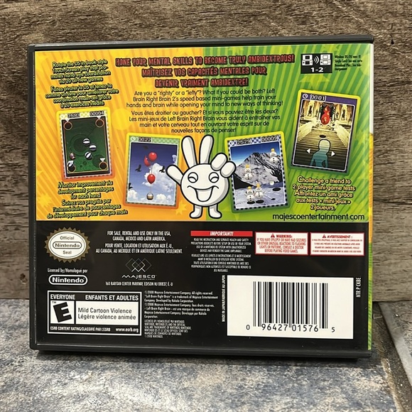 5 for $60 - Left Brain Right Brain 2 Nintendo DS - Picture 3 of 4